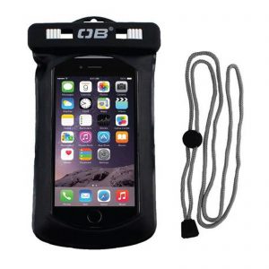 VANDENIUI ATSPARUS DĖKLAS-Overboard Waterproof Phone Case small black iPhone OB1008BLK
