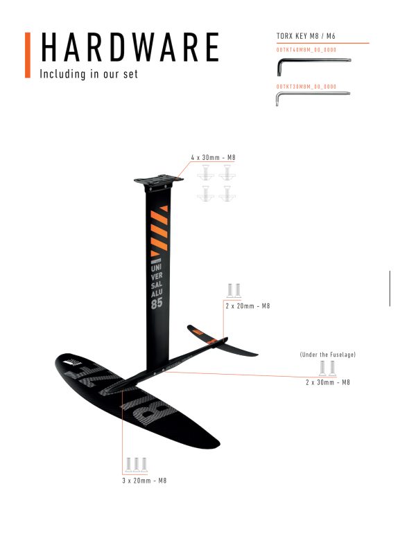 HYDROFOILAS RRD BLAZE LTE FOIL SET Y30 - Image 3